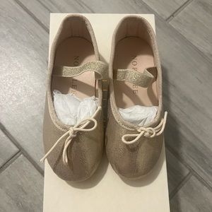 Noralee Ballet Flats | Gold Metallic